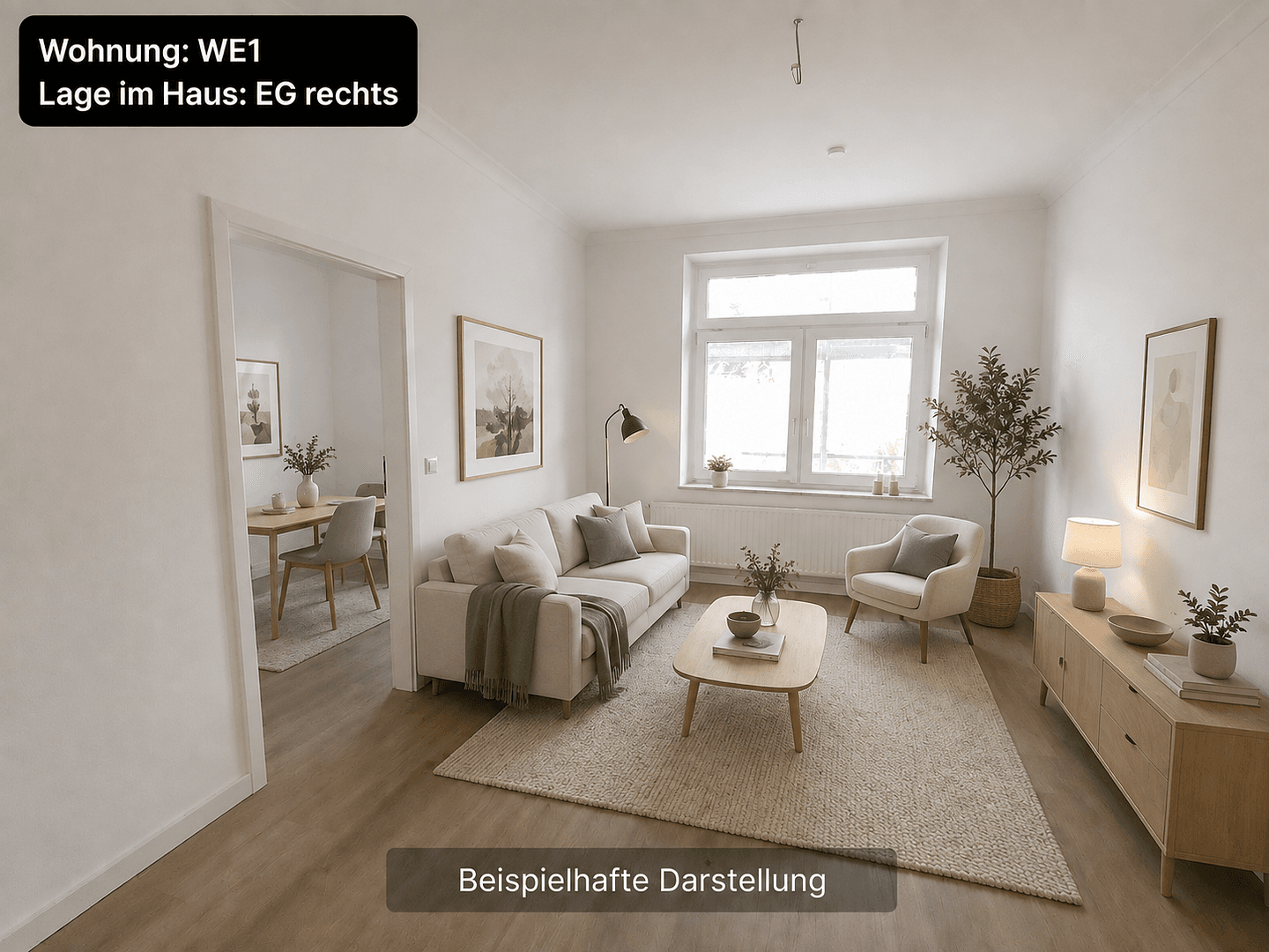 Pronájem bytu 4+1 89 m², Marienstraße 4, Niedersachsen - Wilhelmshaven, Dolní Sasko Pronájem bytu 4+1 89 m², Marienstraße 4, Niedersachsen - Wilhelmshaven, Dolní Sasko