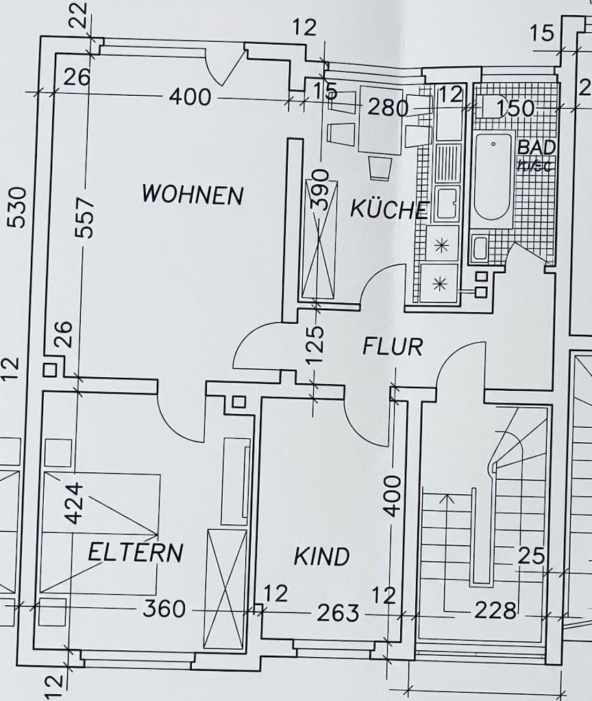 Pronájem bytu 3+1 78 m², Richard-Wagner-Str. 54, Saarbrücken, Země Sársko Pronájem bytu 3+1 78 m², Richard-Wagner-Str. 54, Saarbrücken, Země Sársko