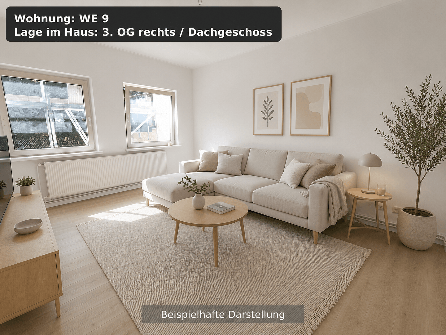Pronájem bytu 2+1 57 m², Marienstraße 4, Niedersachsen - Wilhelmshaven, Dolní Sasko Pronájem bytu 2+1 57 m², Marienstraße 4, Niedersachsen - Wilhelmshaven, Dolní Sasko