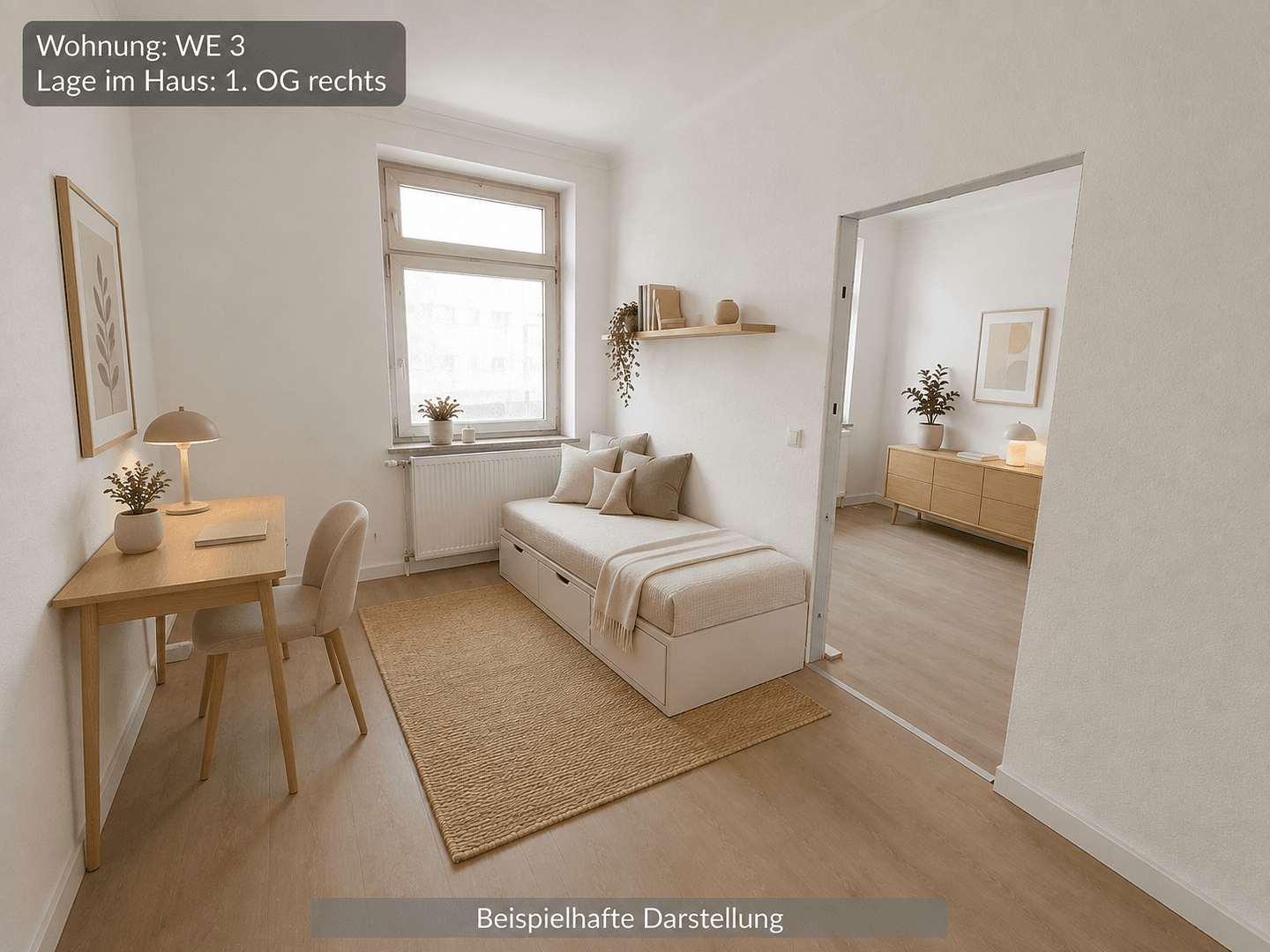 Pronájem bytu 2+1 57 m², Marienstraße 4, Niedersachsen - Wilhelmshaven, Dolní Sasko Pronájem bytu 2+1 57 m², Marienstraße 4, Niedersachsen - Wilhelmshaven, Dolní Sasko