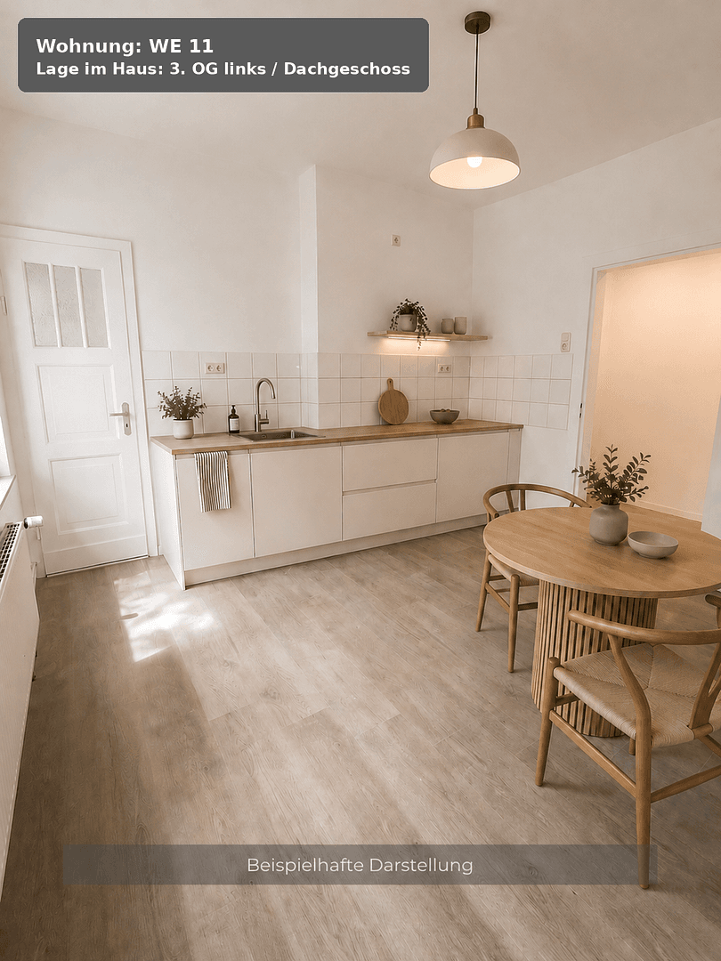 Pronájem bytu 2+1 57 m², Marienstraße 4, Niedersachsen - Wilhelmshaven, Dolní Sasko Pronájem bytu 2+1 57 m², Marienstraße 4, Niedersachsen - Wilhelmshaven, Dolní Sasko