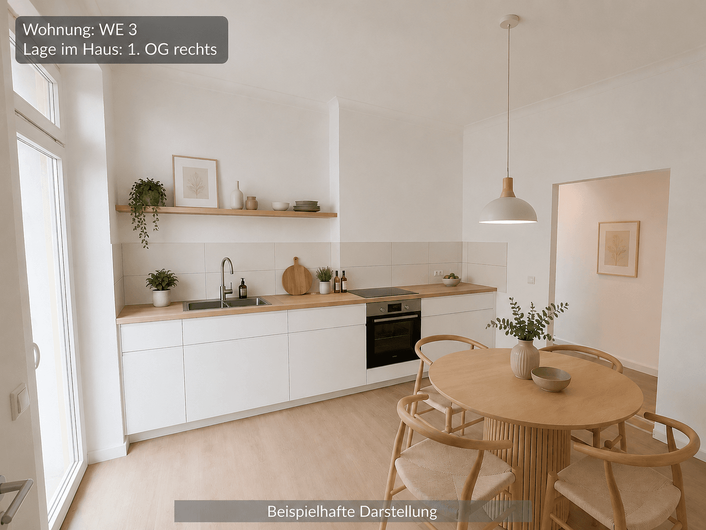 Pronájem bytu 2+1 57 m², Marienstraße 4, Niedersachsen - Wilhelmshaven, Dolní Sasko Pronájem bytu 2+1 57 m², Marienstraße 4, Niedersachsen - Wilhelmshaven, Dolní Sasko