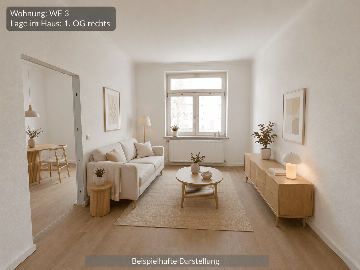 Pronájem bytu 2+1 57 m², Marienstraße 4, Niedersachsen - Wilhelmshaven, Dolní Sasko Pronájem bytu 2+1 57 m², Marienstraße 4, Niedersachsen - Wilhelmshaven, Dolní Sasko