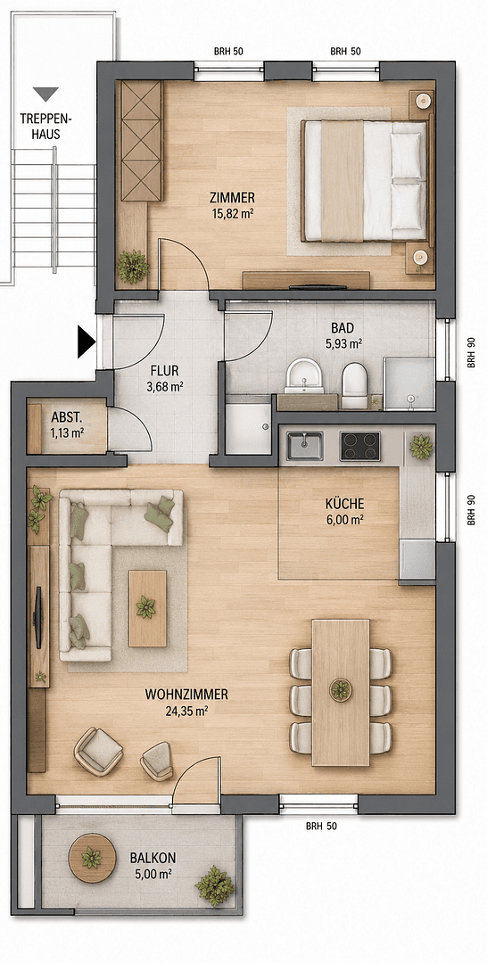 Prodej bytu 2+1 60 m², Strandstr 24, Nienhagen, Mecklenburg-Vorpommern Prodej bytu 2+1 60 m², Strandstr 24, Nienhagen, Mecklenburg-Vorpommern