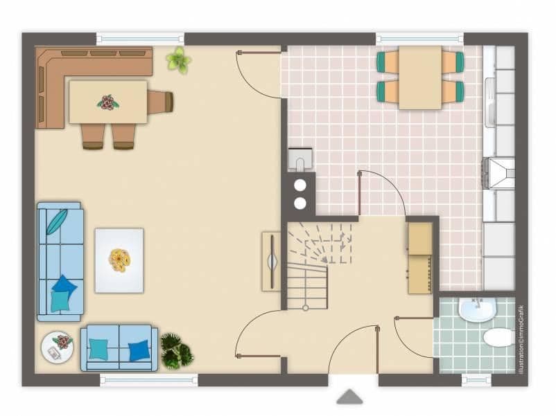 Prodej domu 231 m², pozemek 596 m², Mühlweg 2, Burglahr, Porýní-Falc Prodej domu 231 m², pozemek 596 m², Mühlweg 2, Burglahr, Porýní-Falc