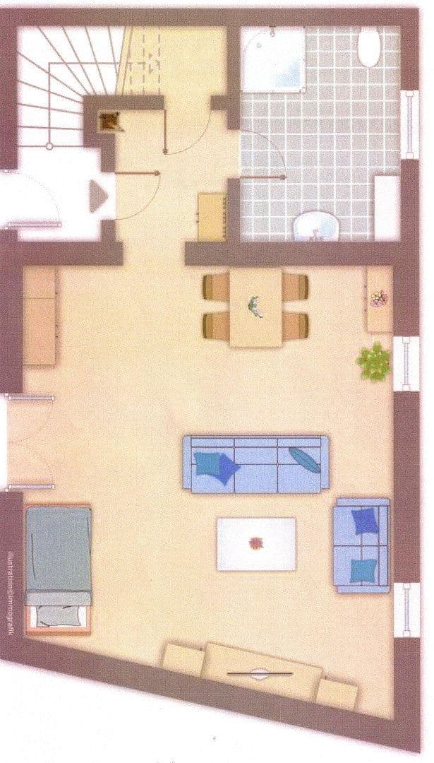 Prodej domu 231 m², pozemek 596 m², Mühlweg 2, Burglahr, Porýní-Falc Prodej domu 231 m², pozemek 596 m², Mühlweg 2, Burglahr, Porýní-Falc