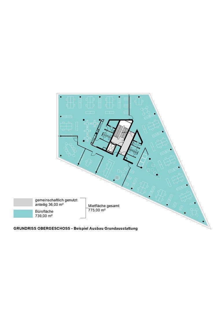 Pronájem kanceláře 807 m², Ida-Noddack-Straße 2, Ingolstadt, Bavorsko Pronájem kanceláře 807 m², Ida-Noddack-Straße 2, Ingolstadt, Bavorsko