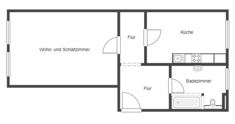 Pronájem bytu 1+1 49 m², Leipziger Straße 29, Magdeburg, Sasko-Anhaltsko Pronájem bytu 1+1 49 m², Leipziger Straße 29, Magdeburg, Sasko-Anhaltsko