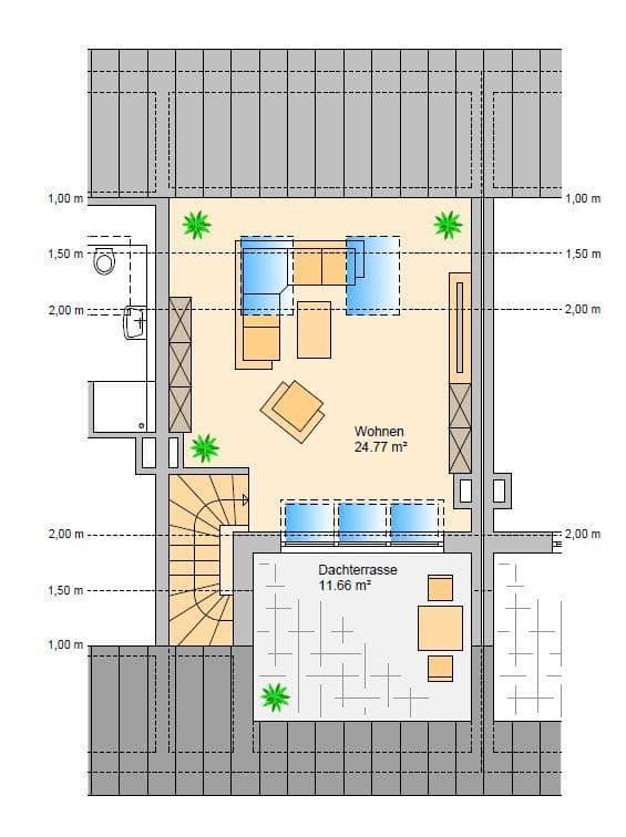 Prodej bytu 3+1 100 m², Lechrainstraße, Augsburg, Bavorsko Prodej bytu 3+1 100 m², Lechrainstraße, Augsburg, Bavorsko