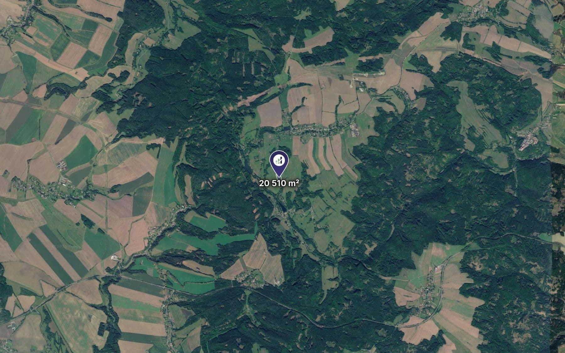 Prodej pozemku 20.510 m², Maletín, Olomoucký kraj Prodej pozemku 20.510 m², Maletín, Olomoucký kraj
