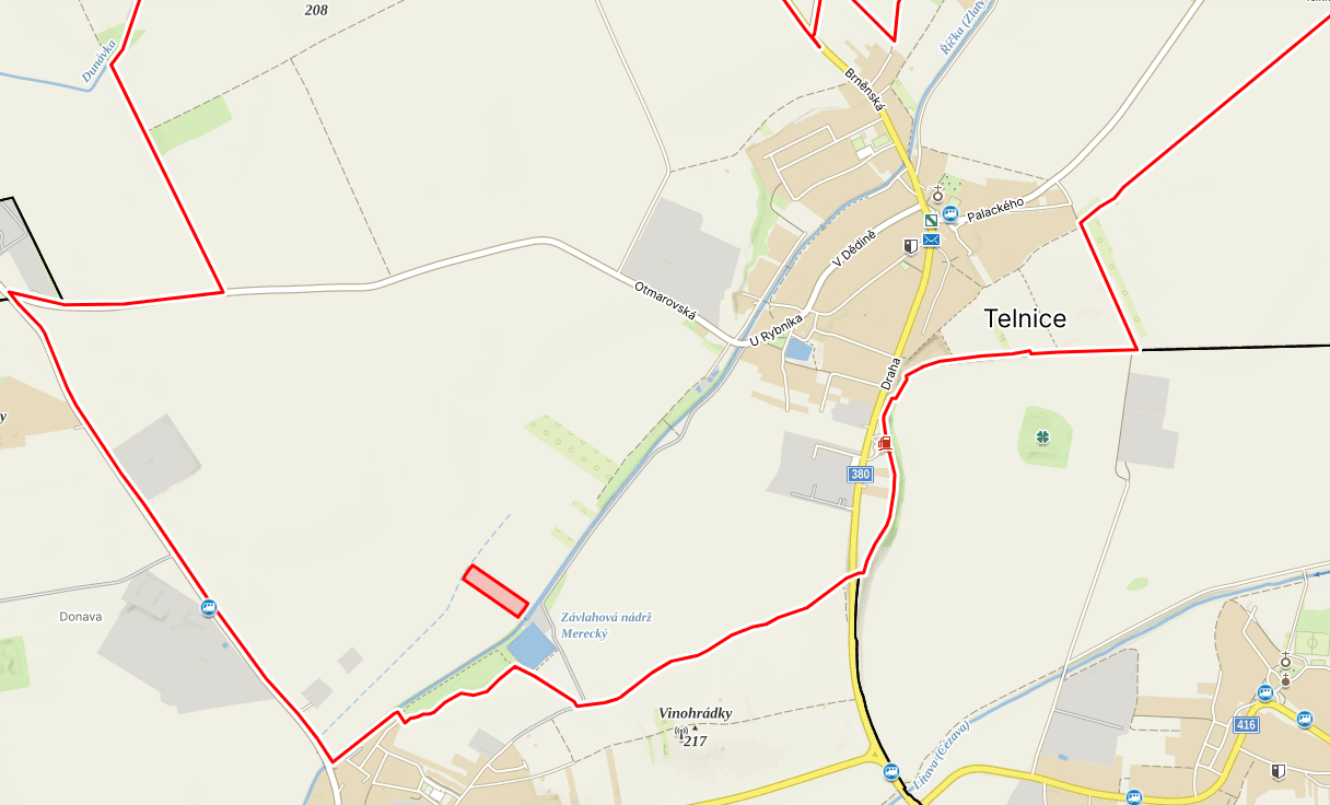 Prodej pozemku 4.659 m², Telnice, Jihomoravský kraj Prodej pozemku 4.659 m², Telnice, Jihomoravský kraj
