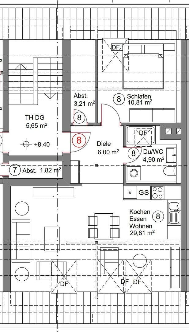 Prodej bytu 2+1 53 m², Schwetzingen, Bádensko-Württembersko Prodej bytu 2+1 53 m², Schwetzingen, Bádensko-Württembersko