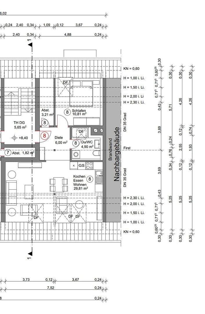 Prodej bytu 2+1 53 m², Schwetzingen, Bádensko-Württembersko Prodej bytu 2+1 53 m², Schwetzingen, Bádensko-Württembersko