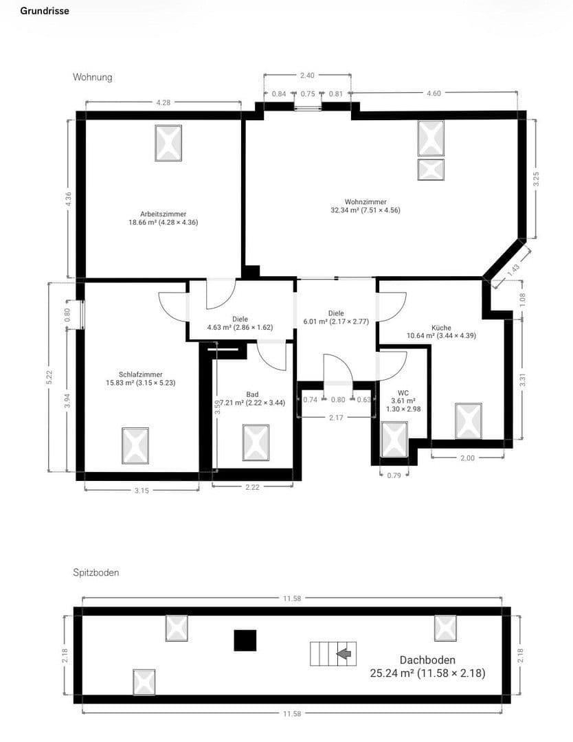 Prodej bytu 3+1 89 m², Frankfurt am Main, Hessen Prodej bytu 3+1 89 m², Frankfurt am Main, Hessen