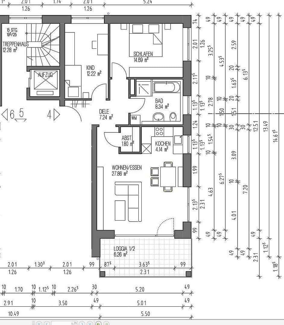 Pronájem bytu 3+1 83 m², Eichendorffstr.3, Rottenacker, Bádensko-Württembersko Pronájem bytu 3+1 83 m², Eichendorffstr.3, Rottenacker, Bádensko-Württembersko