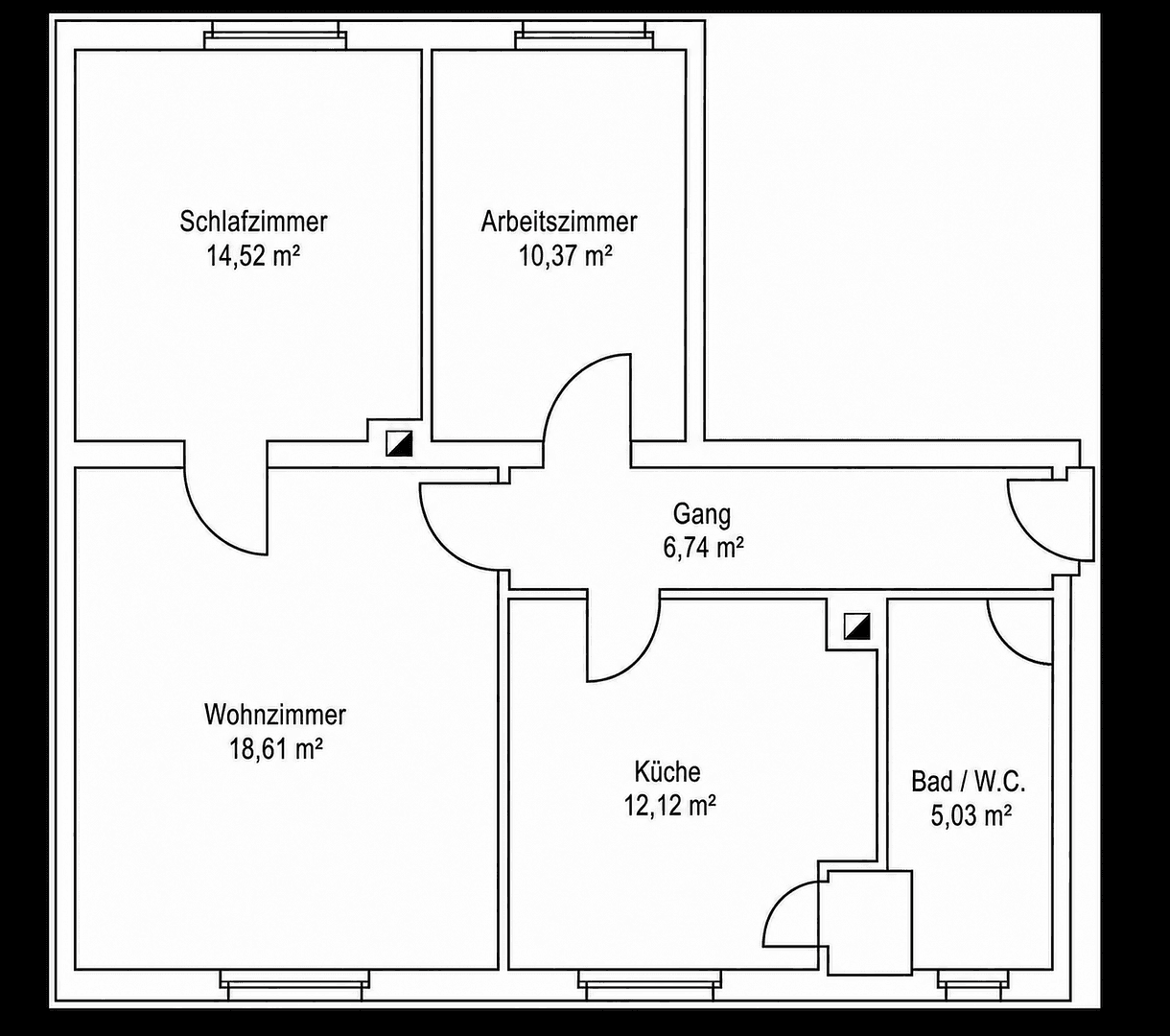Prodej bytu 3+1 68 m², Schuhstraße 29, Erlangen, Bavorsko Prodej bytu 3+1 68 m², Schuhstraße 29, Erlangen, Bavorsko