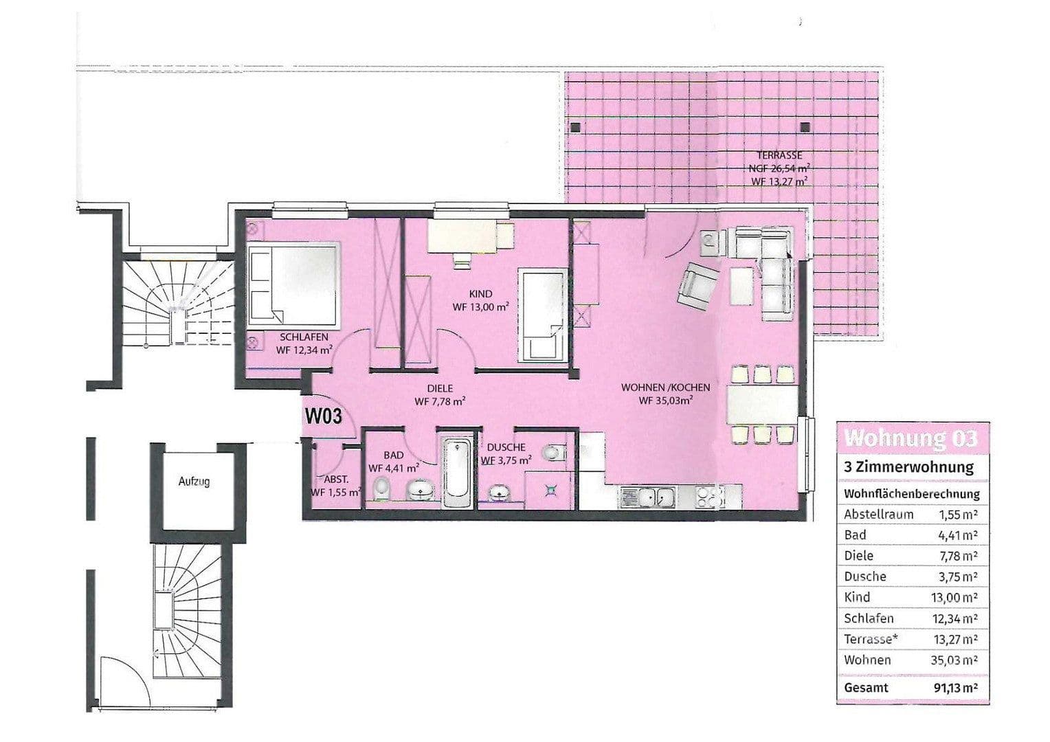 Pronájem bytu 3+1 92 m², Stresemannstraße / Ahornweg, Frechen, Severní Porýní-Vestfálsko Pronájem bytu 3+1 92 m², Stresemannstraße / Ahornweg, Frechen, Severní Porýní-Vestfálsko