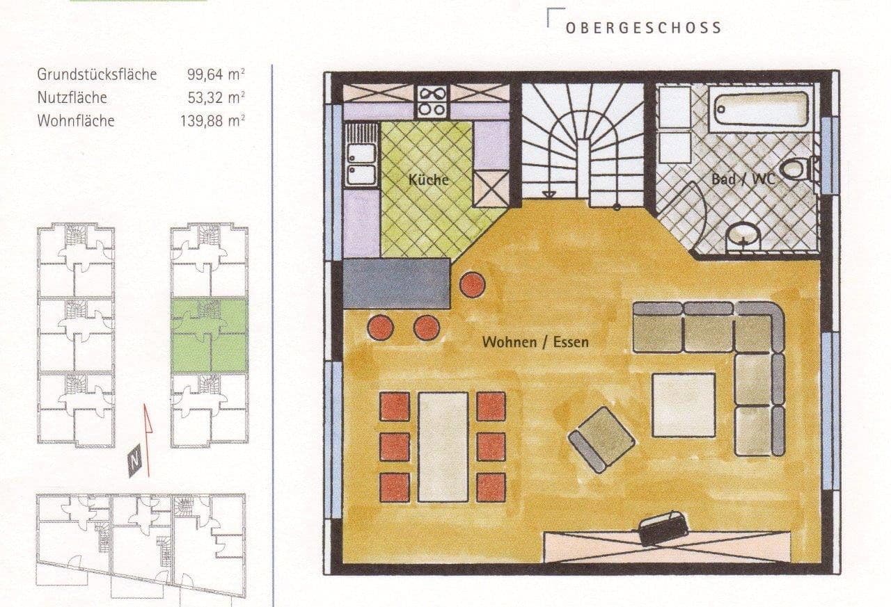 Pronájem domu 136 m², pozemek 100 m², Schwaikheimer Str. 19/2, Winnenden, Bádensko-Württembersko Pronájem domu 136 m², pozemek 100 m², Schwaikheimer Str. 19/2, Winnenden, Bádensko-Württembersko