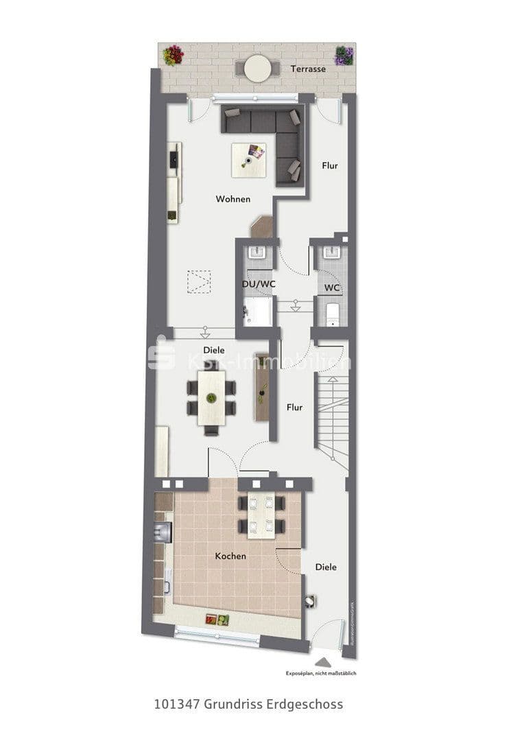 Pronájem domu 171 m², pozemek 371 m², Hasenweide 105, Frechen, Severní Porýní-Vestfálsko Pronájem domu 171 m², pozemek 371 m², Hasenweide 105, Frechen, Severní Porýní-Vestfálsko