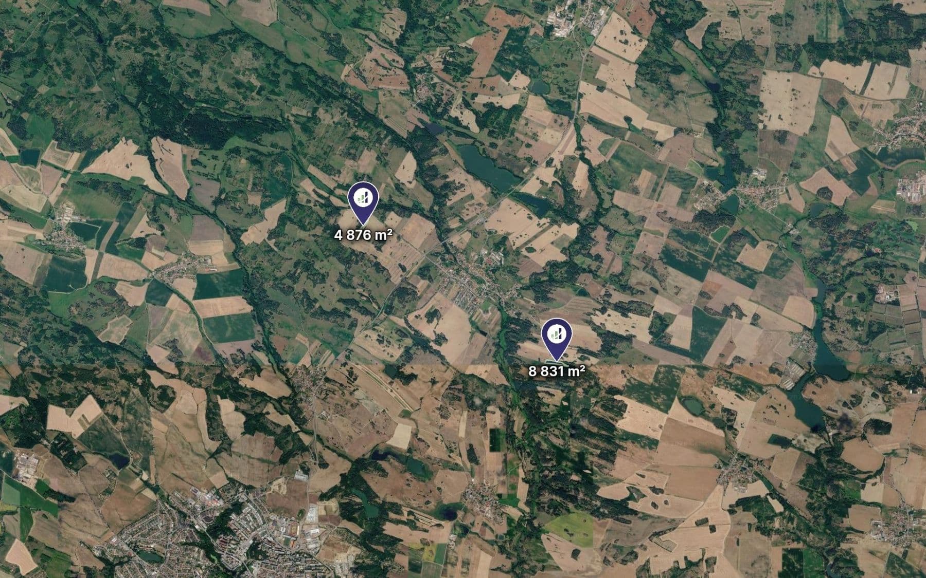 Prodej pozemku 3.427 m², Trnava, Kraj Vysočina Prodej pozemku 3.427 m², Trnava, Kraj Vysočina