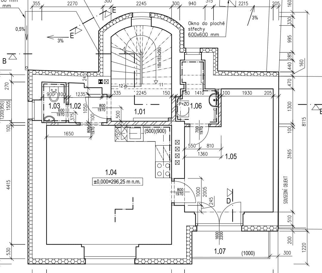 Pronájem bytu 2+kk 45 m², K Lipám, Praha, Praha Pronájem bytu 2+kk 45 m², K Lipám, Praha, Praha