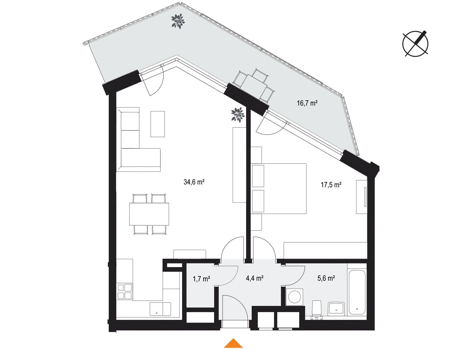 Prodej bytu 2+kk 64 m², Devonská, Praha, Praha Prodej bytu 2+kk 64 m², Devonská, Praha, Praha