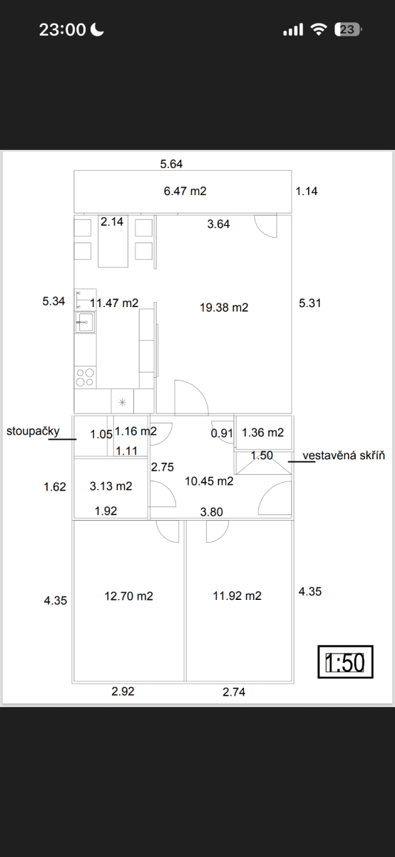 Pronájem bytu 3+1 75 m², Chotovická, Praha, Praha Pronájem bytu 3+1 75 m², Chotovická, Praha, Praha