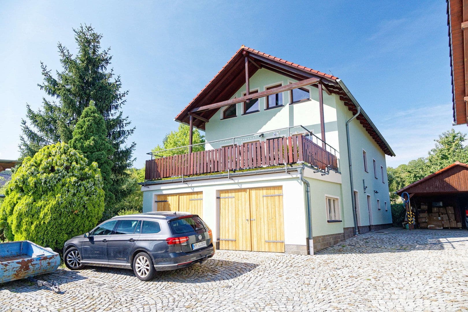 Pronájem bytu 3+1 58 m², An der Viehweide 5, Elstra - Halštrow, Sasko Pronájem bytu 3+1 58 m², An der Viehweide 5, Elstra - Halštrow, Sasko