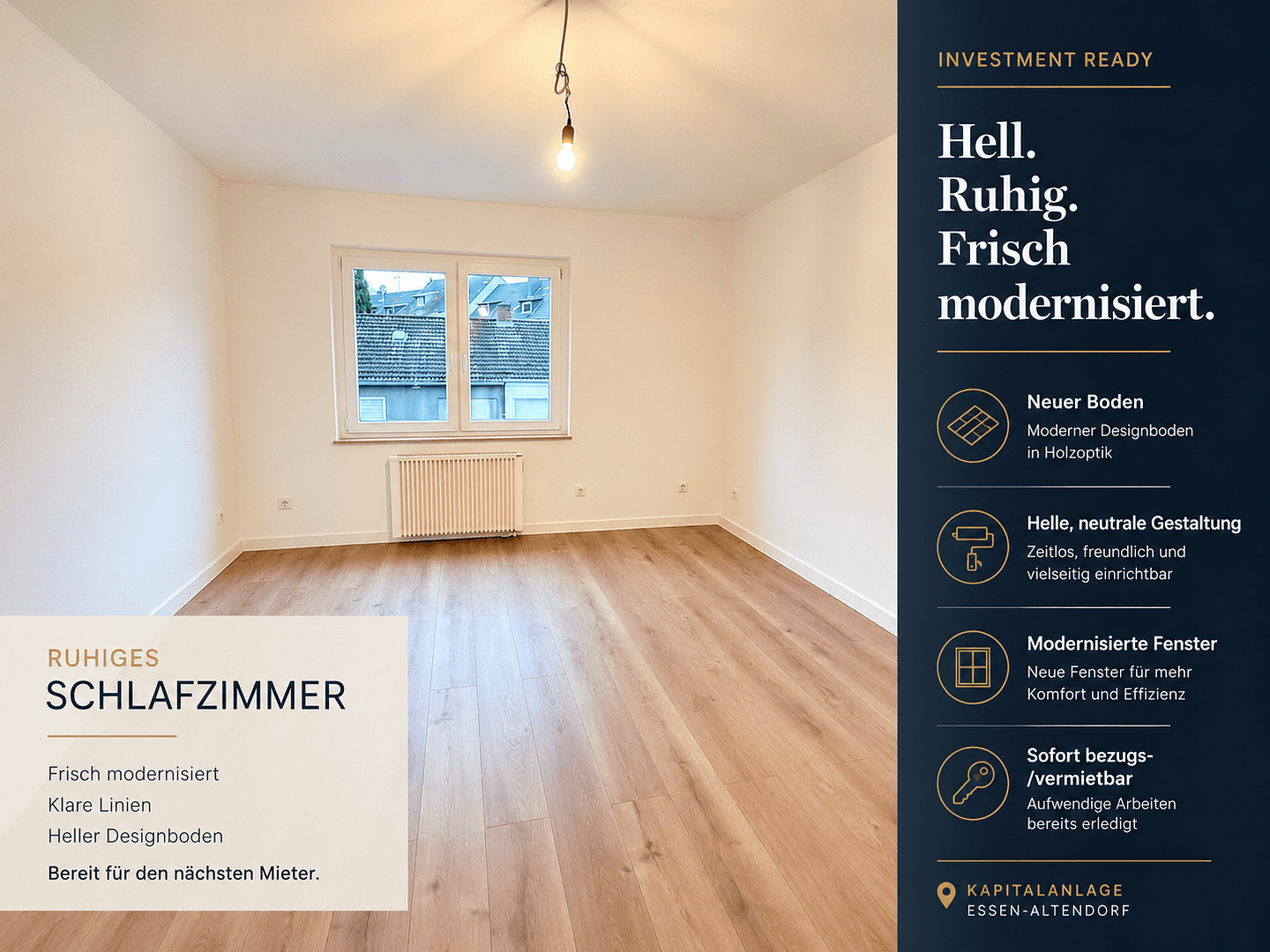 Prodej bytu 2+1 41 m², Essen, Severní Porýní-Vestfálsko Prodej bytu 2+1 41 m², Essen, Severní Porýní-Vestfálsko
