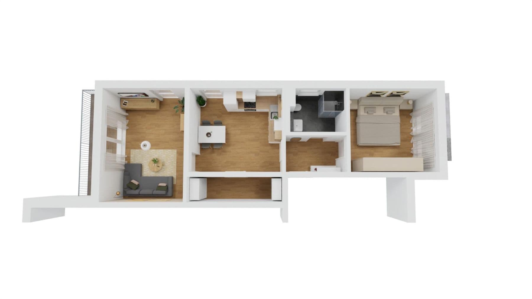 Pronájem bytu 2+kk 71 m², Am Gutshof 10, Marburg, Hessen Pronájem bytu 2+kk 71 m², Am Gutshof 10, Marburg, Hessen