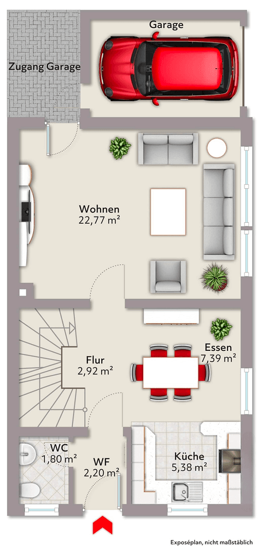 Prodej domu 105 m², pozemek 409 m², Lipper Hellweg 309C, Bielefeld, Severní Porýní-Vestfálsko Prodej domu 105 m², pozemek 409 m², Lipper Hellweg 309C, Bielefeld, Severní Porýní-Vestfálsko