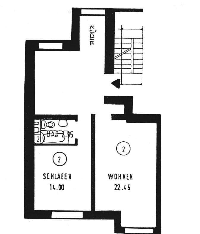 Prodej bytu 3+1 61 m², Frankfurt, Hessen Prodej bytu 3+1 61 m², Frankfurt, Hessen