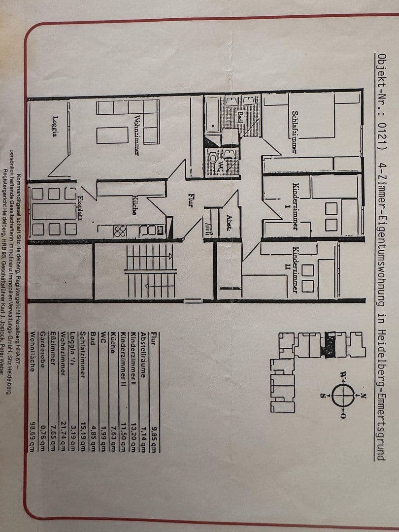 Prodej bytu 4+1 99 m², Otto-Hahn-Platz 6, Heidelberg, Bádensko-Württembersko Prodej bytu 4+1 99 m², Otto-Hahn-Platz 6, Heidelberg, Bádensko-Württembersko