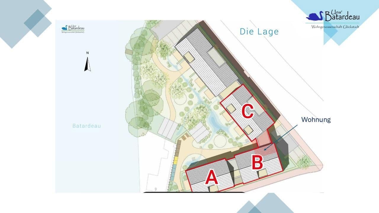 Prodej bytu 2+1 62 m², Am Güterbahnhof 1, Glückstadt, Šlesvicko-Holštýnsko Prodej bytu 2+1 62 m², Am Güterbahnhof 1, Glückstadt, Šlesvicko-Holštýnsko