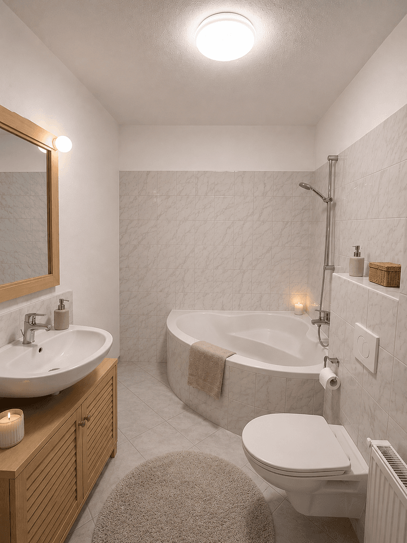 Pronájem bytu 3+1 64 m², Dresdner Straße 55, Coswig, Sasko Pronájem bytu 3+1 64 m², Dresdner Straße 55, Coswig, Sasko