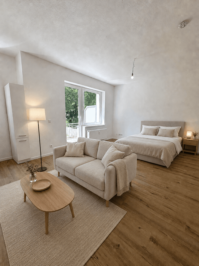 Pronájem bytu 1+1 36 m², Brandenburgische Str., Zossen, Braniborsko Pronájem bytu 1+1 36 m², Brandenburgische Str., Zossen, Braniborsko