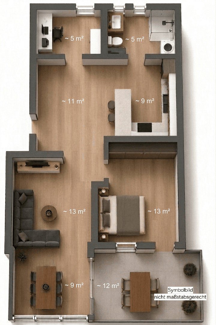 Prodej bytu 2+kk 71 m², Sonthofen, Bavorsko Prodej bytu 2+kk 71 m², Sonthofen, Bavorsko