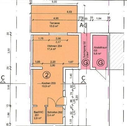 Prodej bytu 2+1 42 m², Schifferstr. 16, Dessau-Roßlau, Sasko-Anhaltsko Prodej bytu 2+1 42 m², Schifferstr. 16, Dessau-Roßlau, Sasko-Anhaltsko
