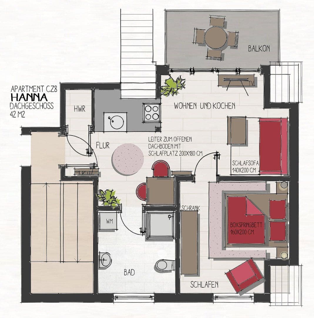 Pronájem bytu 2+1 54 m², Schwerin, Mecklenburg-Vorpommern Pronájem bytu 2+1 54 m², Schwerin, Mecklenburg-Vorpommern