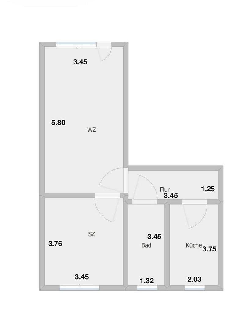 Pronájem bytu 2+1 51 m², Karl-Liebknecht-Ring, Greifswald, Mecklenburg-Vorpommern Pronájem bytu 2+1 51 m², Karl-Liebknecht-Ring, Greifswald, Mecklenburg-Vorpommern