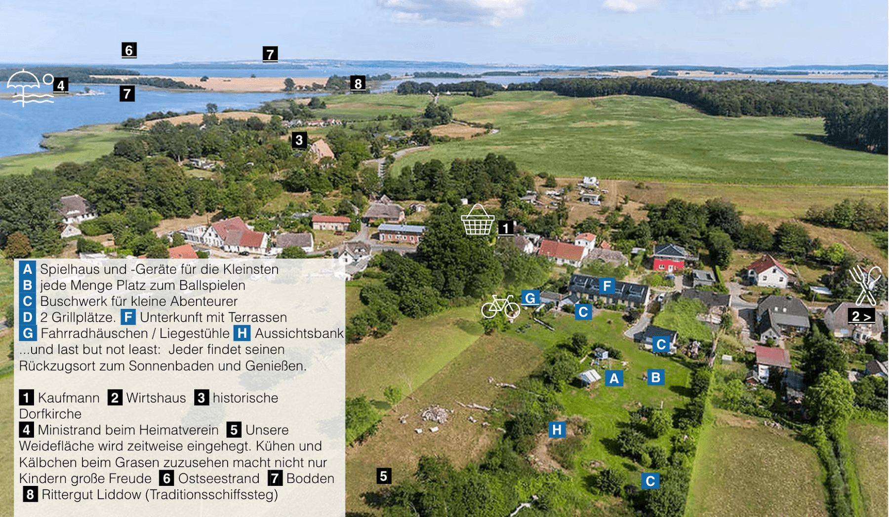 Prodej domu 366 m², pozemek 13.600 m², Dorfstraße, 16, Neuenkirchen, Mecklenburg-Vorpommern Prodej domu 366 m², pozemek 13.600 m², Dorfstraße, 16, Neuenkirchen, Mecklenburg-Vorpommern