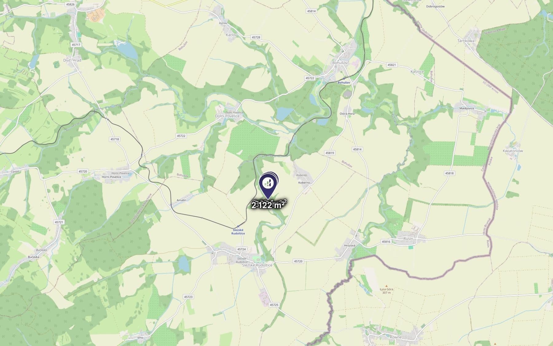 Prodej pozemku 2.889 m², Slezské Rudoltice, Moravskoslezský kraj Prodej pozemku 2.889 m², Slezské Rudoltice, Moravskoslezský kraj