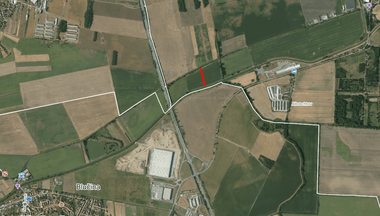 Prodej pozemku 2.197 m², Měnín, Jihomoravský kraj Prodej pozemku 2.197 m², Měnín, Jihomoravský kraj