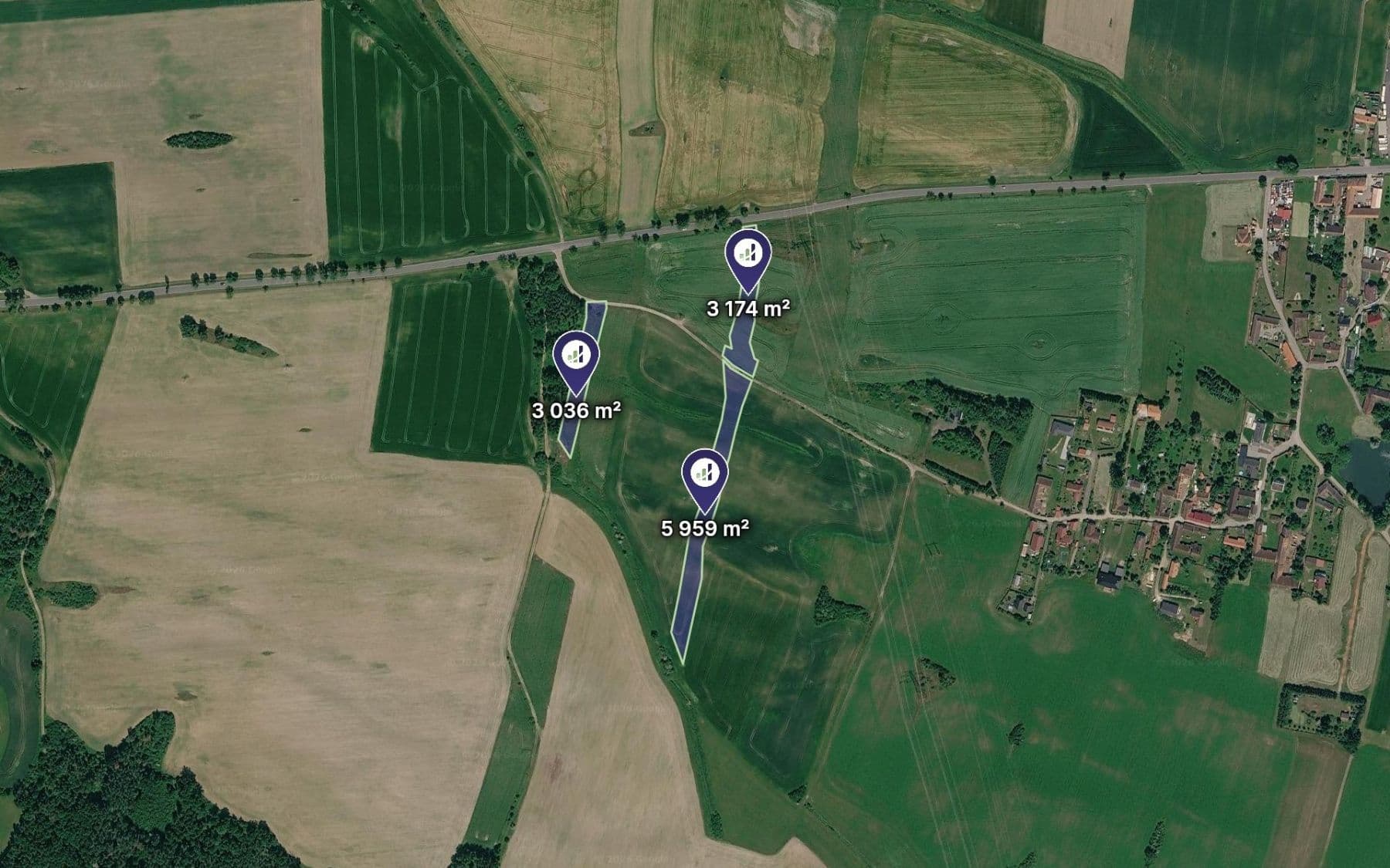 Prodej pozemku 35.225 m², Dobev, Jihočeský kraj Prodej pozemku 35.225 m², Dobev, Jihočeský kraj