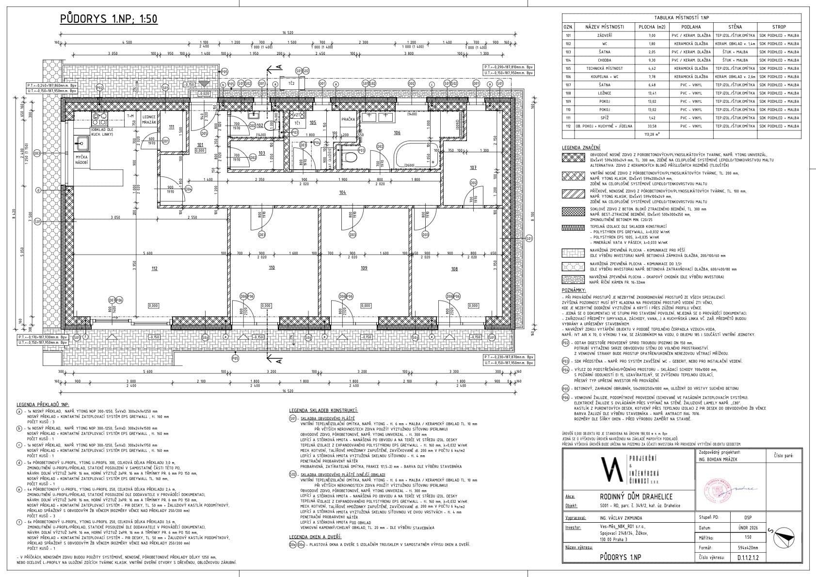 Prodej domu 113 m², pozemek 539 m², Drahelická, Nymburk, Středočeský kraj Prodej domu 113 m², pozemek 539 m², Drahelická, Nymburk, Středočeský kraj