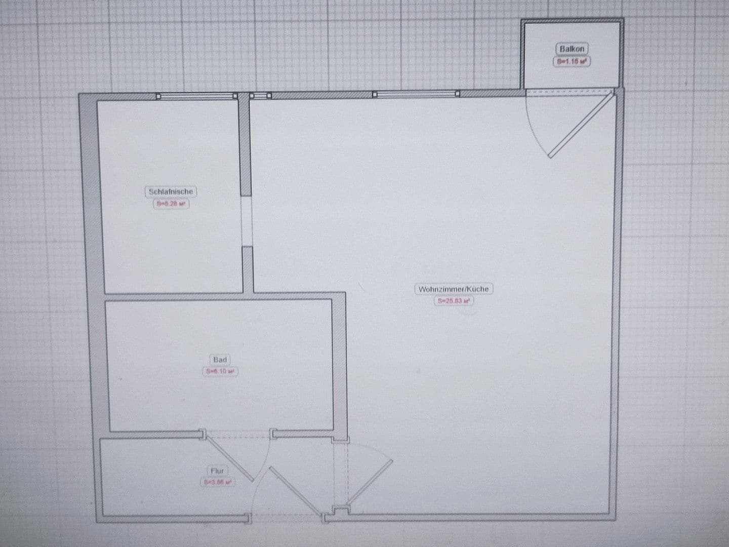Prodej bytu 2+1 39 m², Simplonstraße 59, Berlin, Berlín Prodej bytu 2+1 39 m², Simplonstraße 59, Berlin, Berlín