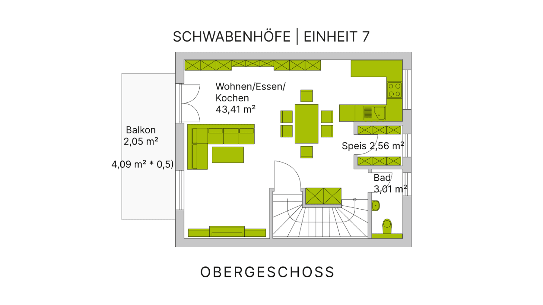 Prodej domu 111 m², pozemek 116 m², Mittelneufnacher Straße 6f, Hiltenfingen, Bavorsko Prodej domu 111 m², pozemek 116 m², Mittelneufnacher Straße 6f, Hiltenfingen, Bavorsko