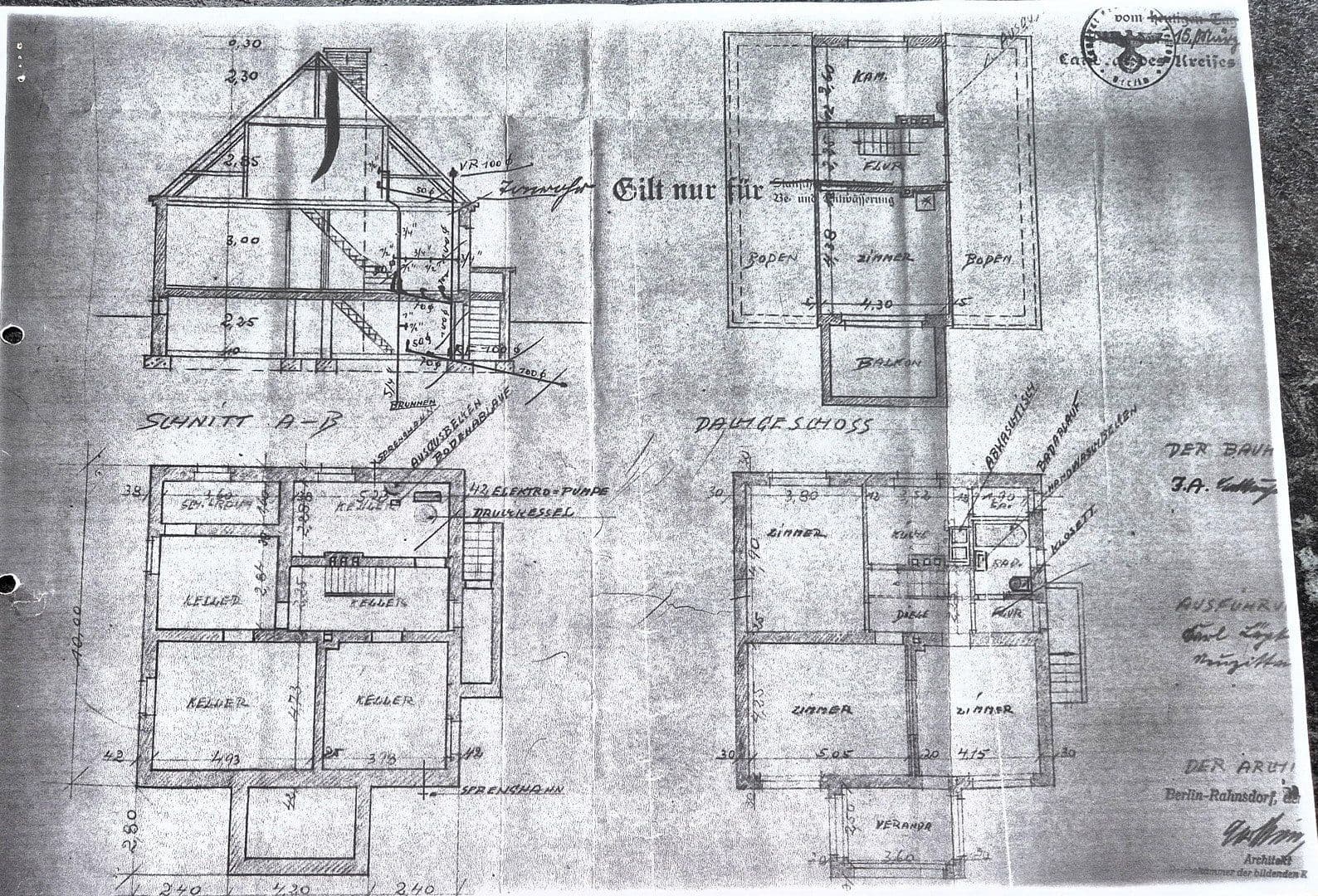 Prodej domu 142 m², pozemek 1.179 m², Zeuthen, Braniborsko Prodej domu 142 m², pozemek 1.179 m², Zeuthen, Braniborsko