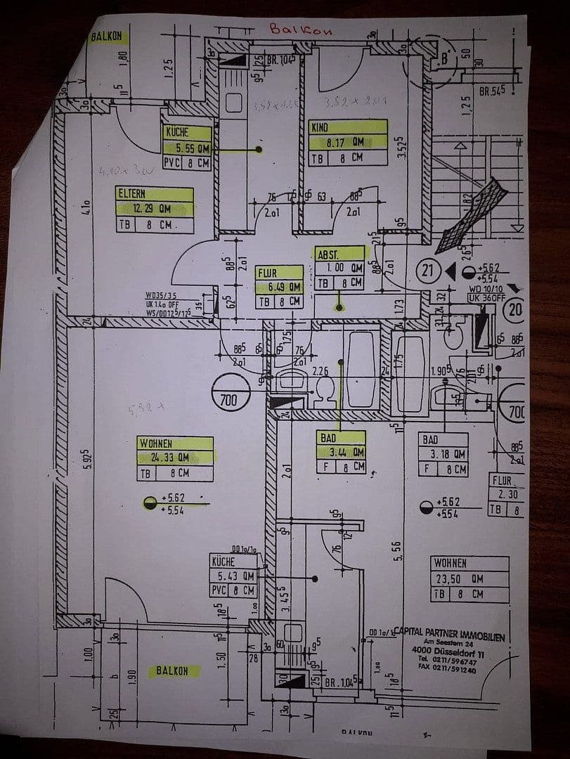 Pronájem bytu 3+1 70 m², In der Donk 34, Düsseldorf, Severní Porýní-Vestfálsko Pronájem bytu 3+1 70 m², In der Donk 34, Düsseldorf, Severní Porýní-Vestfálsko