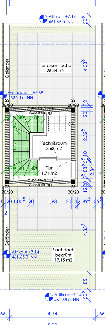 Pronájem domu 120 m², pozemek 110 m², Nufringen, Bádensko-Württembersko Pronájem domu 120 m², pozemek 110 m², Nufringen, Bádensko-Württembersko